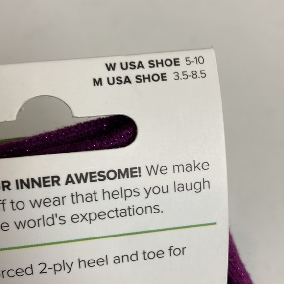 Sock It To Me NWT Llamazing! Women’s Crew Socks Llama Funny Novelty Shimmer Gift - Picture 8 of 13